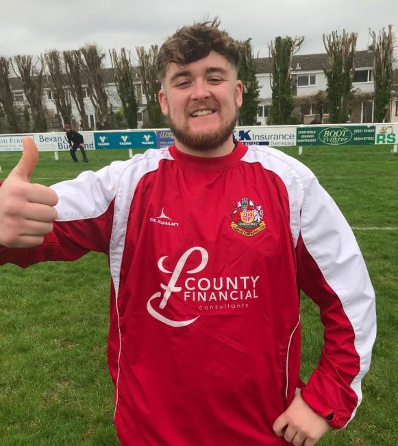 Andrew Evans - played well for Pembroke Andrew Evans - played well for Pembroke